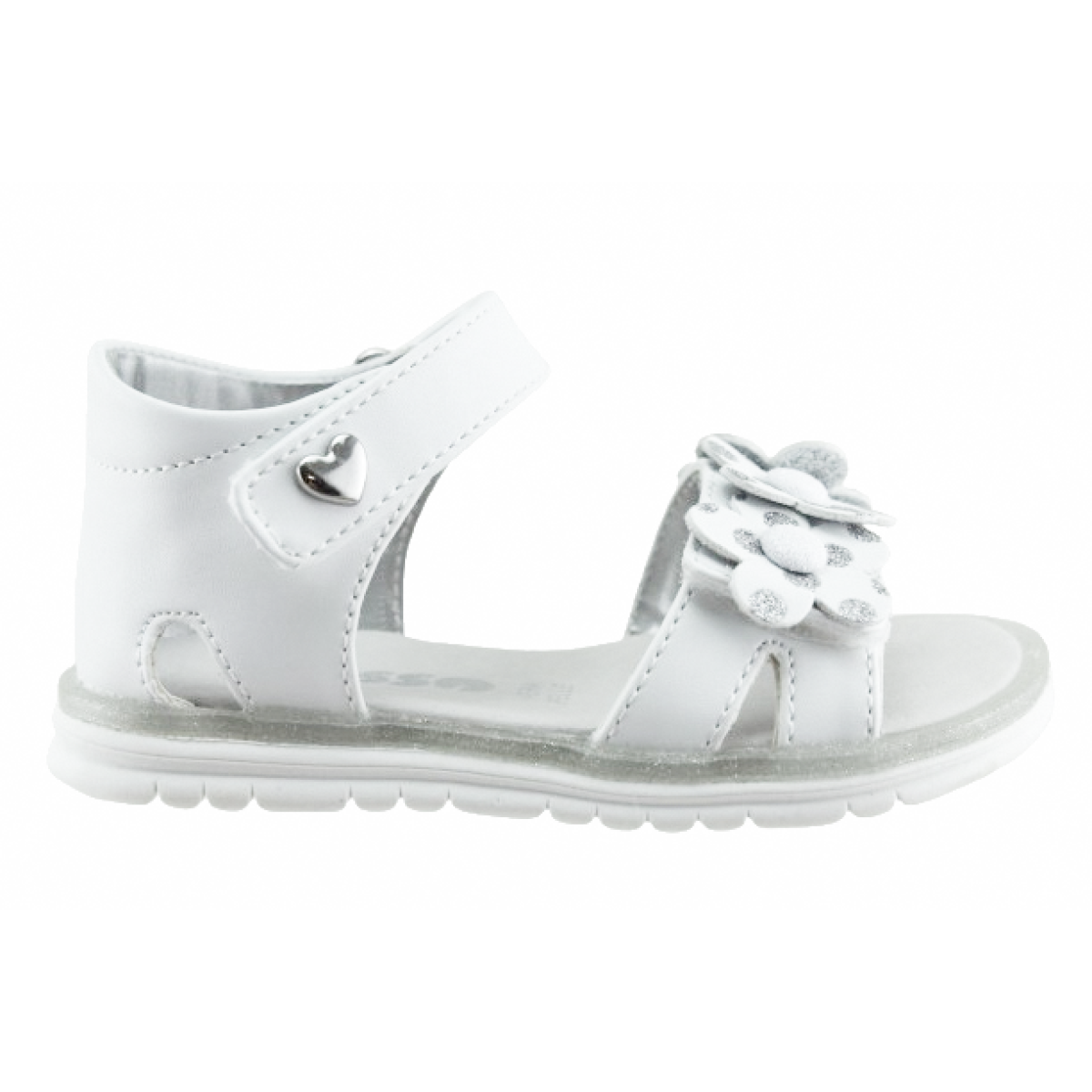 Adam's Shoes Παιδικά Πέδιλα 236-26007 Λευκό