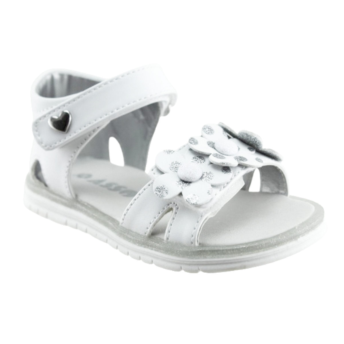 Adam's Shoes Παιδικά Πέδιλα 236-26007 Λευκό