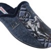Adam's Shoes Ανδρικές Παντόφλες 701-21512 Μπλέ