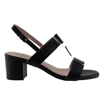 Adam's Shoes Γυναικεία Πέδιλα 907-24004 Μαύρο