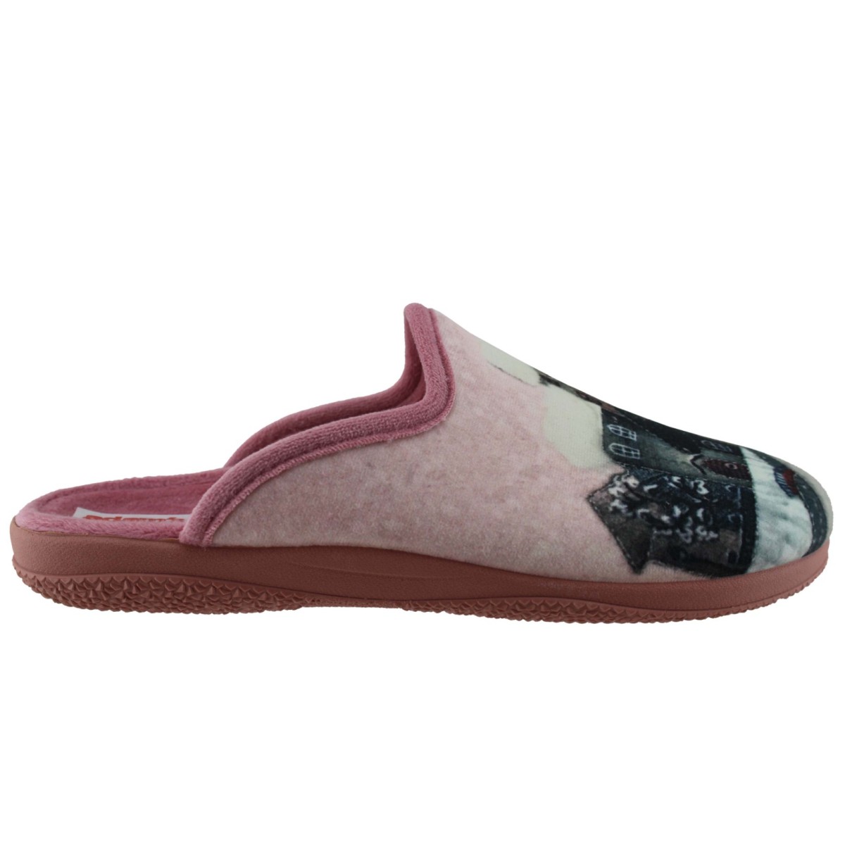 Adam's Shoes Γυναικείες Παντόφλες 624-21618 Ρόζ