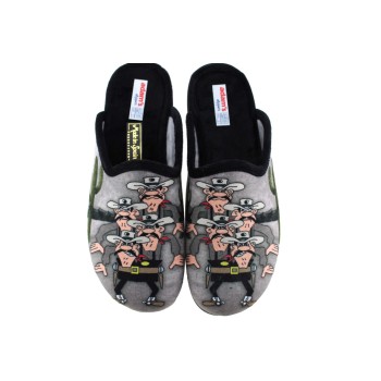 Adam's Shoes Ανδρικές Παντόφλες The Daltons 624-22510 Μαύρο Adam's Shoes Ανδρικές Παντόφλες The Daltons 624-22510 Μαύρο