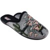 Adam's Shoes Ανδρικές Παντόφλες The Daltons 624-22510 Μαύρο