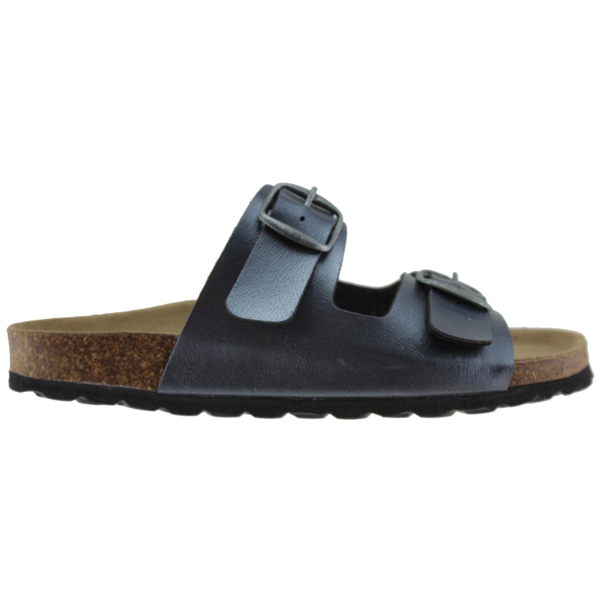 Adam's Shoes Γυναικεία Σανδάλια 708-22002 Γραφίτης