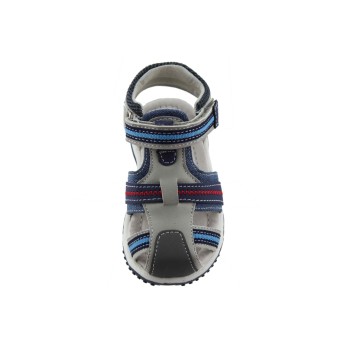 Adam's Shoes Παιδικά Πέδιλα 762-22027 Γκρί Μπλέ