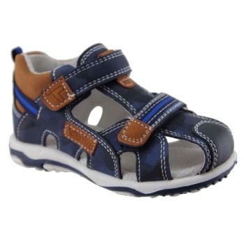 Adam's Shoes Παιδικά Πέδιλα 762-22028 Μπλέ