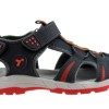 Adam's Shoes Παιδικά Πέδιλα 762-22032 Γκρί