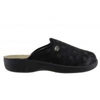 Adam's Shoes Γυναικείες Παντόφλες 381-19503 Μαύρο