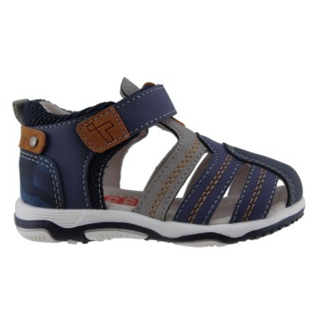 Adam's Shoes Παιδικά Πέδιλα 762-23029 Μπλέ