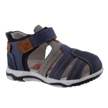 Adam's Shoes Παιδικά Πέδιλα 762-23029 Μπλέ
