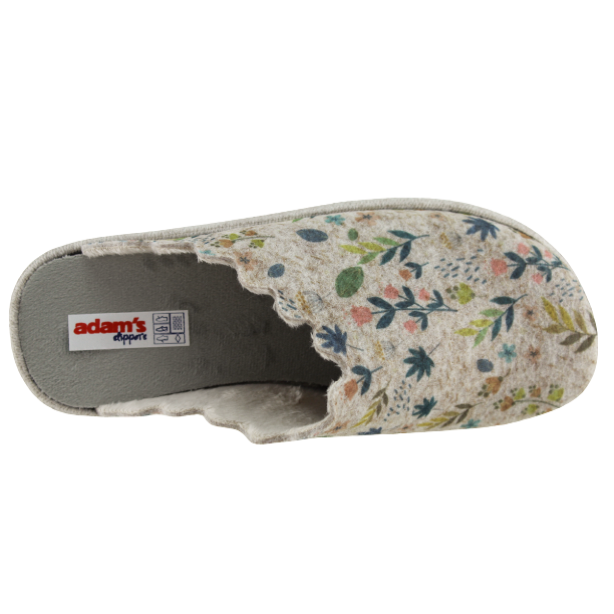 Adam's Shoes Γυναικείες Παντόφλες 754-21512 Μπέζ