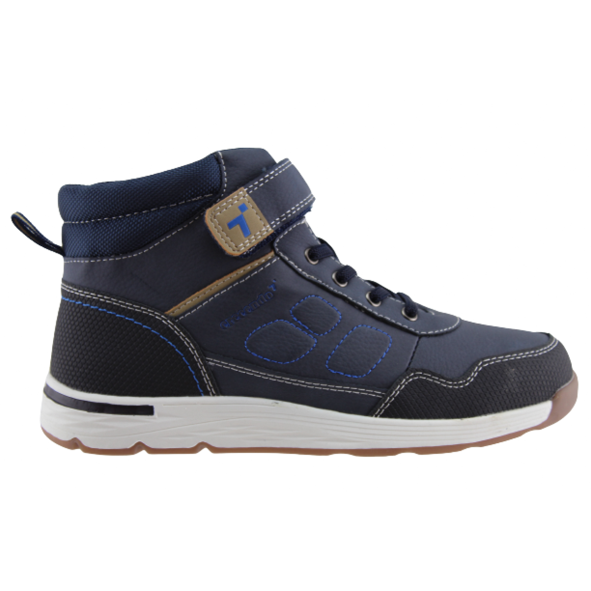 Adam's Shoes Παιδικά Μποτάκια 762-23526 Μπλέ