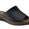 Adam's Flex Γυναικεία Mules Δέρμα 591-26041 Μαύρο