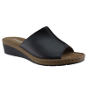 Adam's Flex Γυναικεία Mules Δέρμα 591-26041 Μαύρο