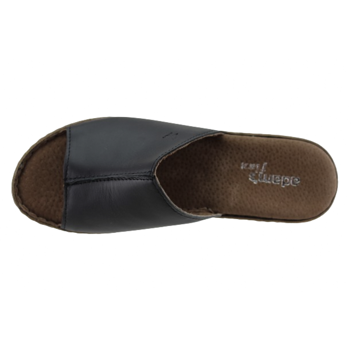 Adam's Flex Γυναικεία Mules Δέρμα 591-26041 Μαύρο