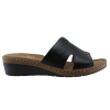 Adam's Flex Γυναικεία Mules Δέρμα 591-24022 Μαύρο