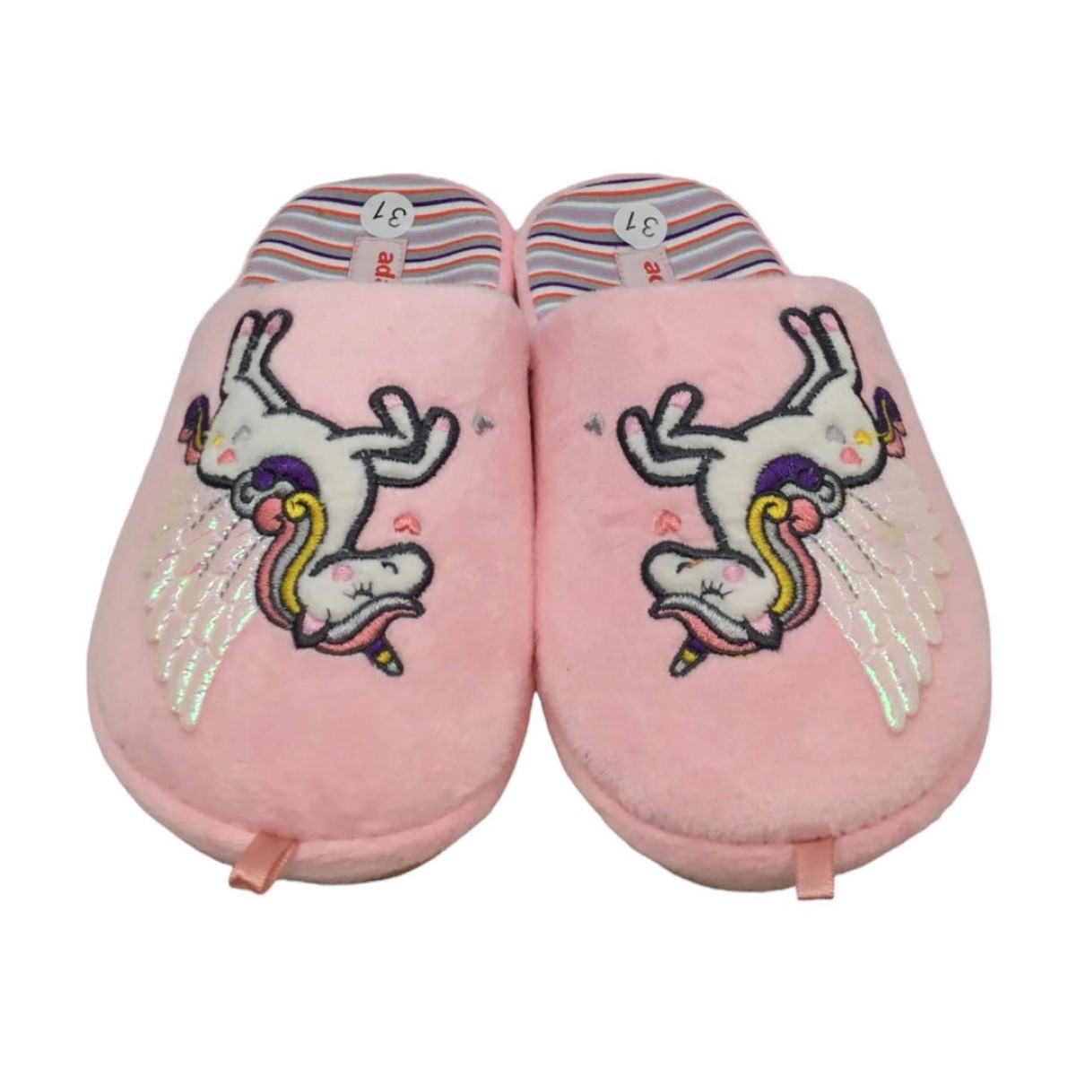 Adam's Shoes Παιδικές Παντόφλες Unicorn 895-23562 Ροζ