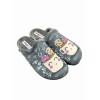 Adam's Shoes Γυναικείες Παντόφλες 624-21610 Γκρί