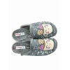 Adam's Shoes Γυναικείες Παντόφλες 624-21610 Γκρί