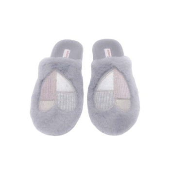 Adam's Shoes Γυναικείες Παντόφλες 895-21520 Γκρί Adam's Shoes Γυναικείες Παντόφλες 895-21520 Γκρί