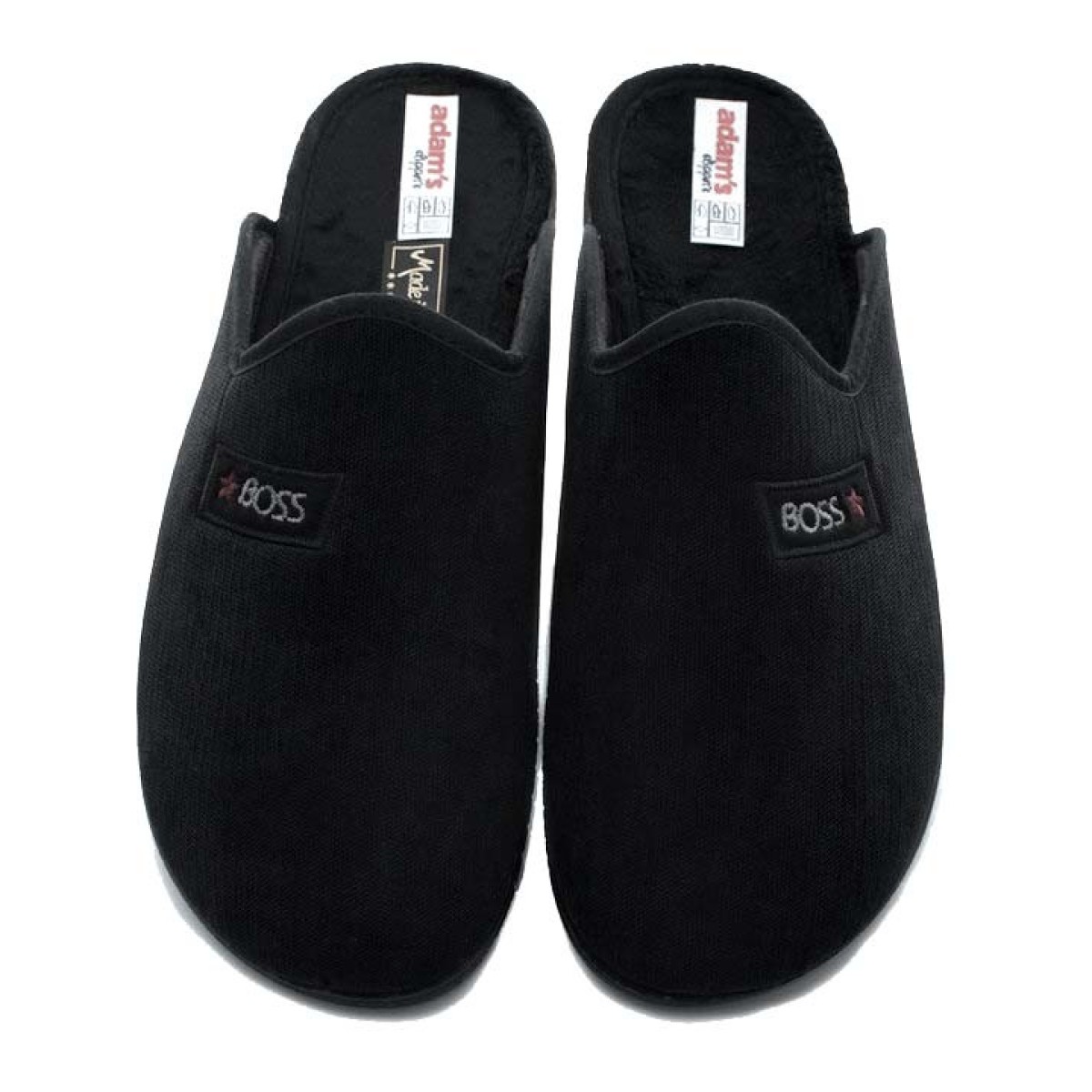 Adam's Shoes Ανδρικές Παντόφλες 624-21515 Μαύρο Adam's Shoes Ανδρικές Παντόφλες 624-21515 Μαύρο