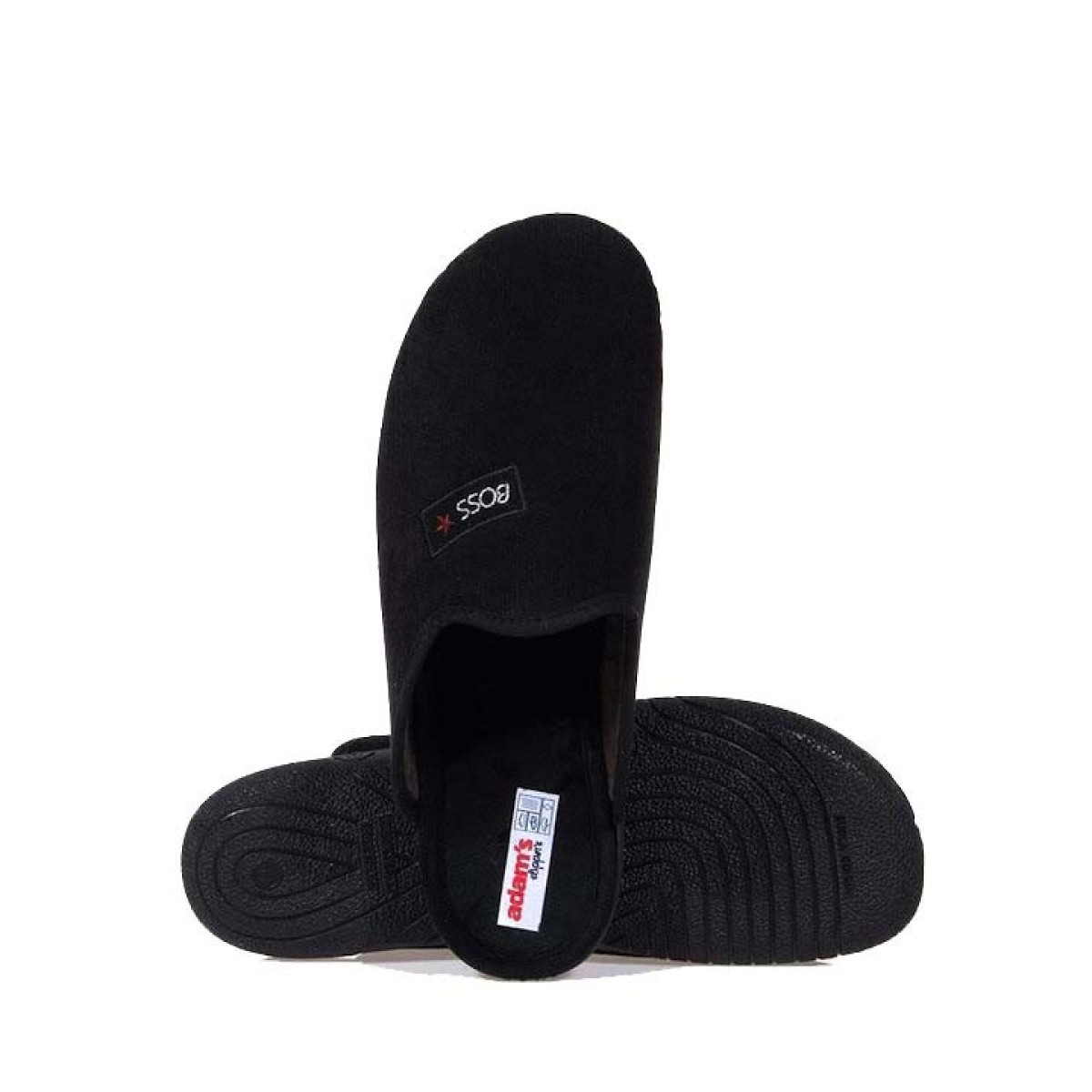 Adam's Shoes Ανδρικές Παντόφλες 624-21515 Μαύρο Adam's Shoes Ανδρικές Παντόφλες 624-21515 Μαύρο