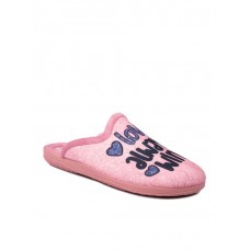 Adam's Shoes Γυναικείες Παντόφλες 624-21585 Ρόζ
