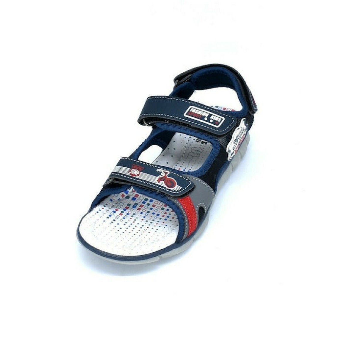 Adam's Shoes Παιδικά Πέδιλα 870-19008 Μπλέ