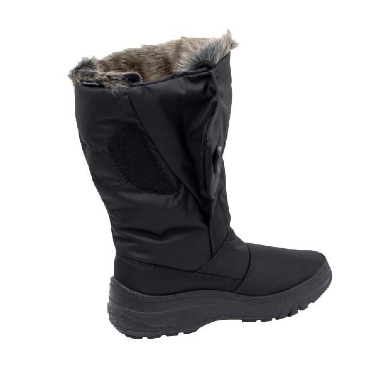 Adam's Shoes Γυναικείες Μπότες Apres Ski 591-24502 Μαύρο