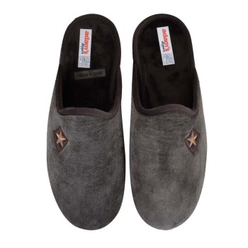 Adam's Shoes Ανδρικές Παντόφλες 716-21504 Καφέ