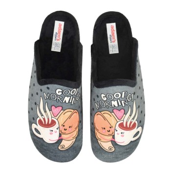 Adam's Shoes Γυναικείες Παντόφλες 624-21620 Γκρί Adam's Shoes Γυναικείες Παντόφλες 624-21620 Γκρί
