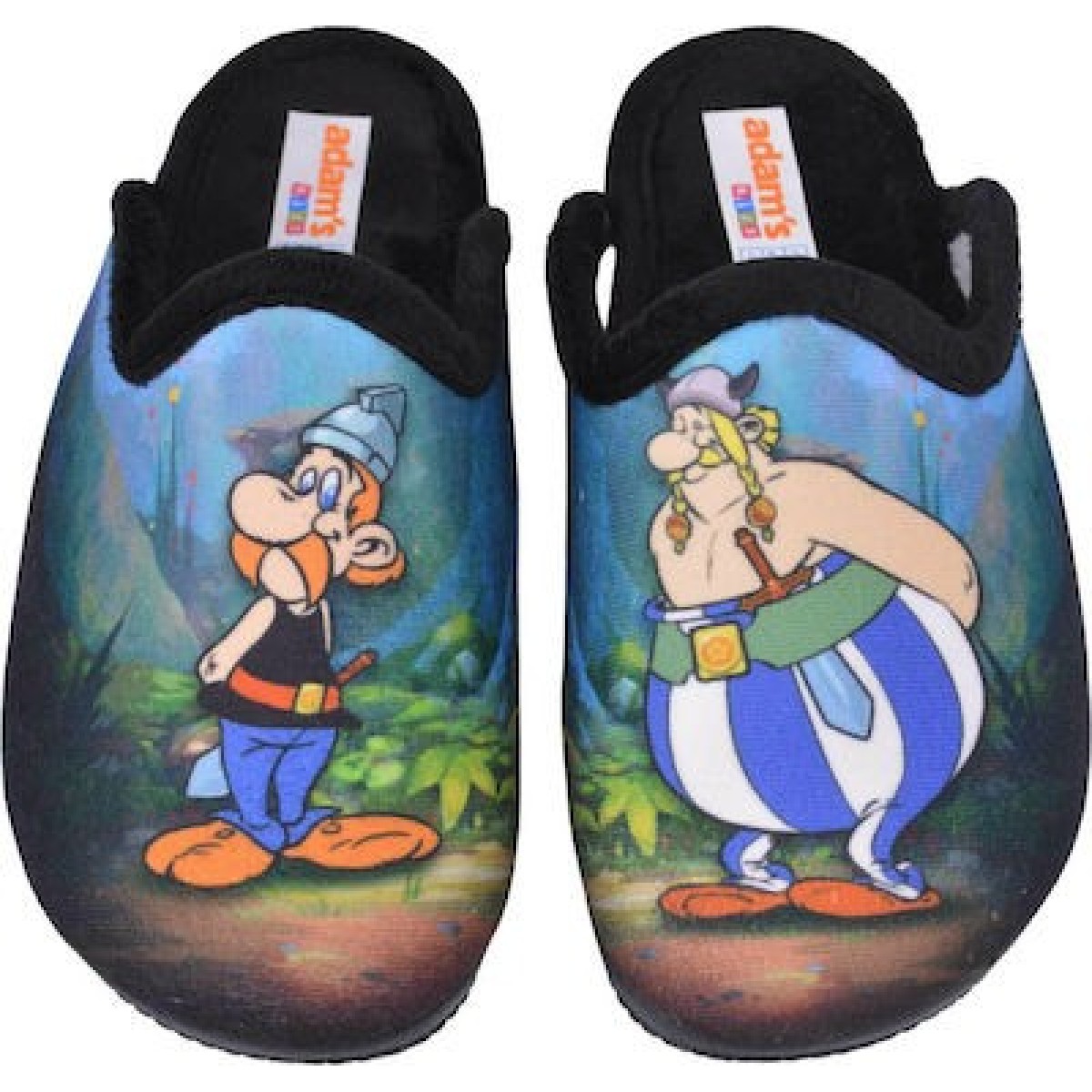 Adam's Shoes Παιδικές Παντόφλες Asterix & Obelix 624-21740 Μπλέ Adam's Shoes Παιδικές Παντόφλες Asterix & Obelix 624-21740 Μπλέ