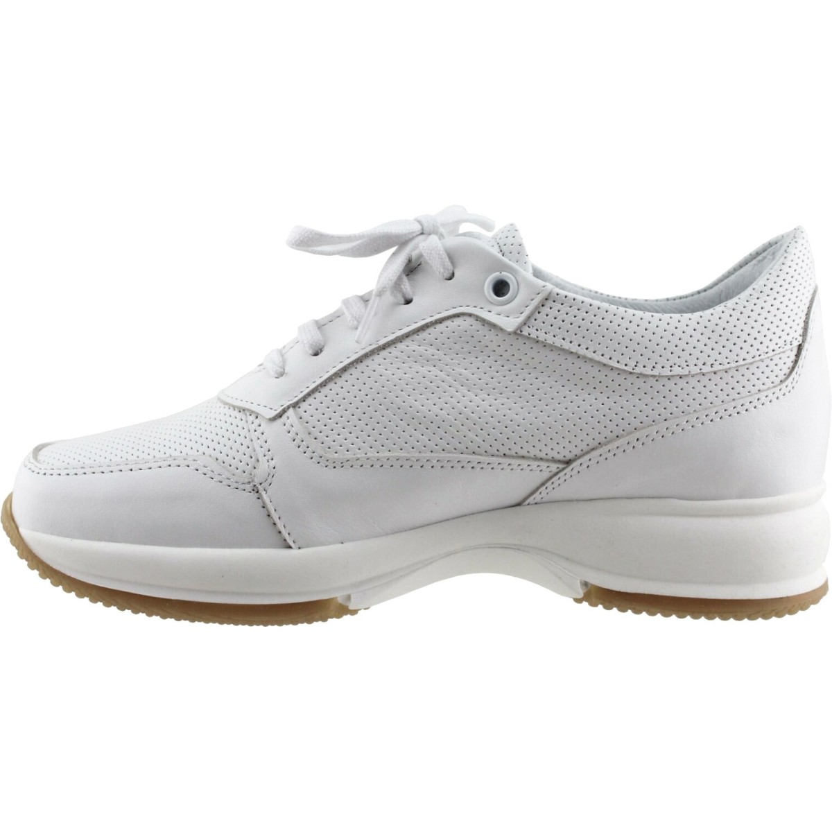 Femina by Antonio Γυναικεία Sneakers Δέρμα 902 Λευκό Ασημί