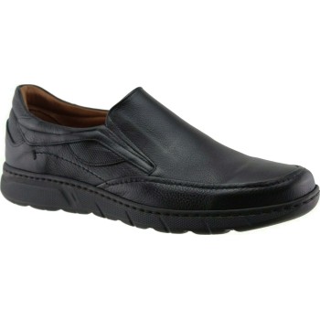 Antonio Ανδρικά Casual Δέρμα 11A Μαύρο