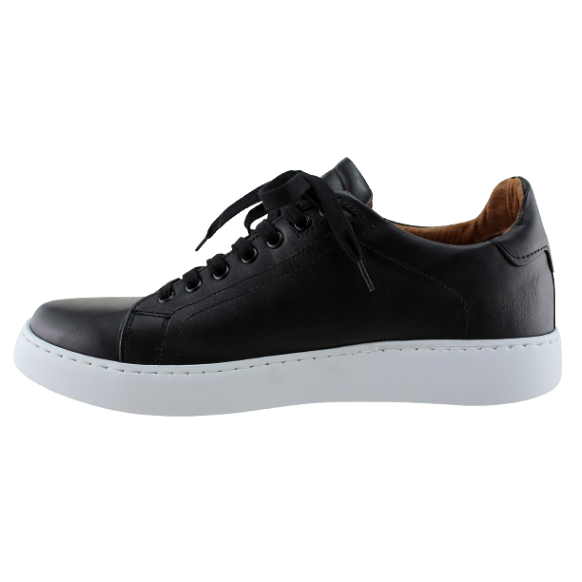 Antonio Ανδρικά Sneakers Δέρμα 400 Μαύρο Antonio Ανδρικά Sneakers Δέρμα 400 Μαύρο