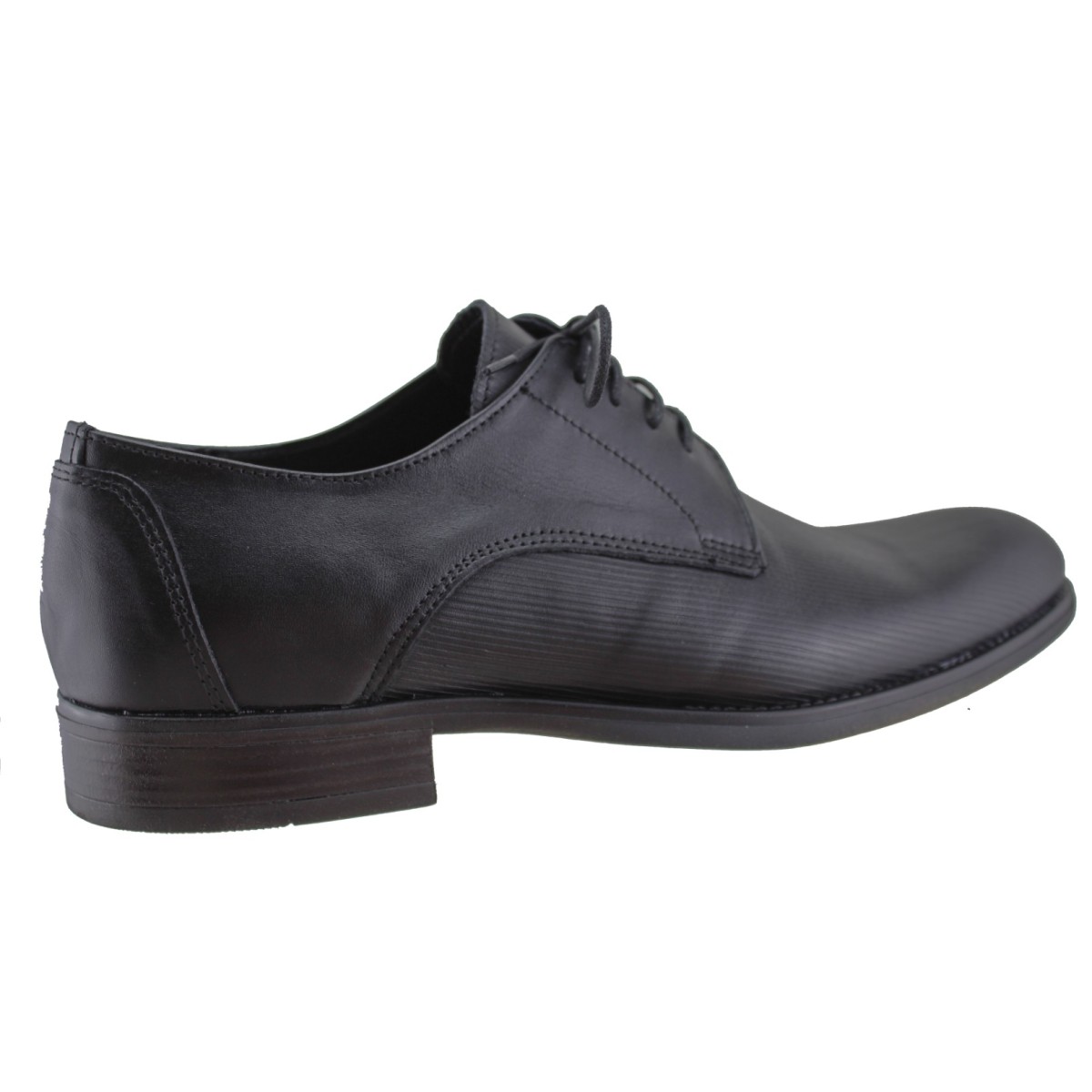 Antonio Ανδρικά Αμπιγέ Δέρμα 350-OXF STRIPE  Μαύρο