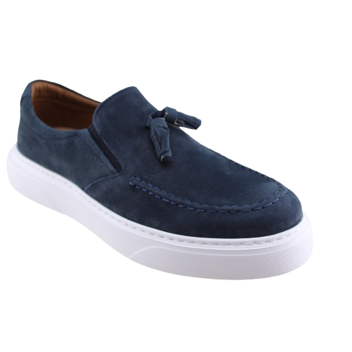 Antonio Shoes Ανδρικά Μοκασίνια Δέρμα 402/4001 Μπλε Suede Antonio Shoes Ανδρικά Μοκασίνια Δέρμα 402/4001 Μπλε Suede