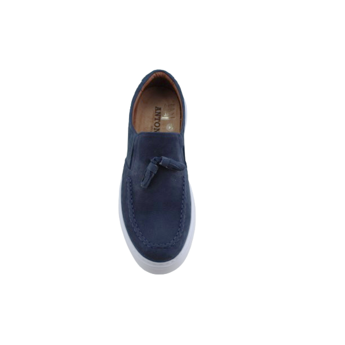 Antonio Shoes Ανδρικά Μοκασίνια Δέρμα 402/4001 Μπλε Suede Antonio Shoes Ανδρικά Μοκασίνια Δέρμα 402/4001 Μπλε Suede
