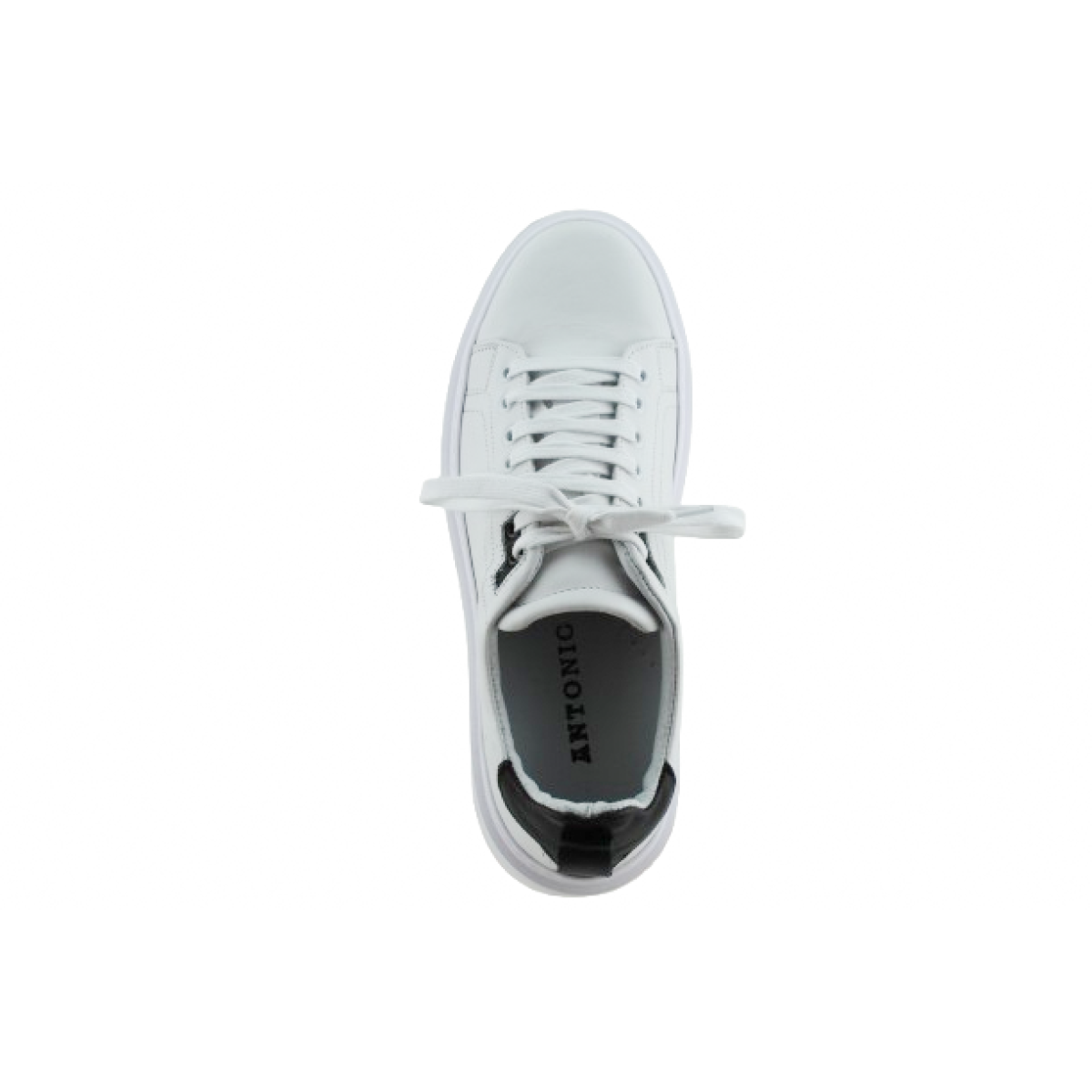 Antonio Ανδρικά Sneakers Δέρμα 400/02 Λευκό Antonio Ανδρικά Sneakers Δέρμα 400/02 Λευκό