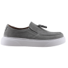 Antonio Shoes Ανδρικά Μοκασίνια Δέρμα 402/4001 Γκρι Suede