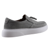 Antonio Shoes Ανδρικά Μοκασίνια Δέρμα 402/4001 Γκρι Suede