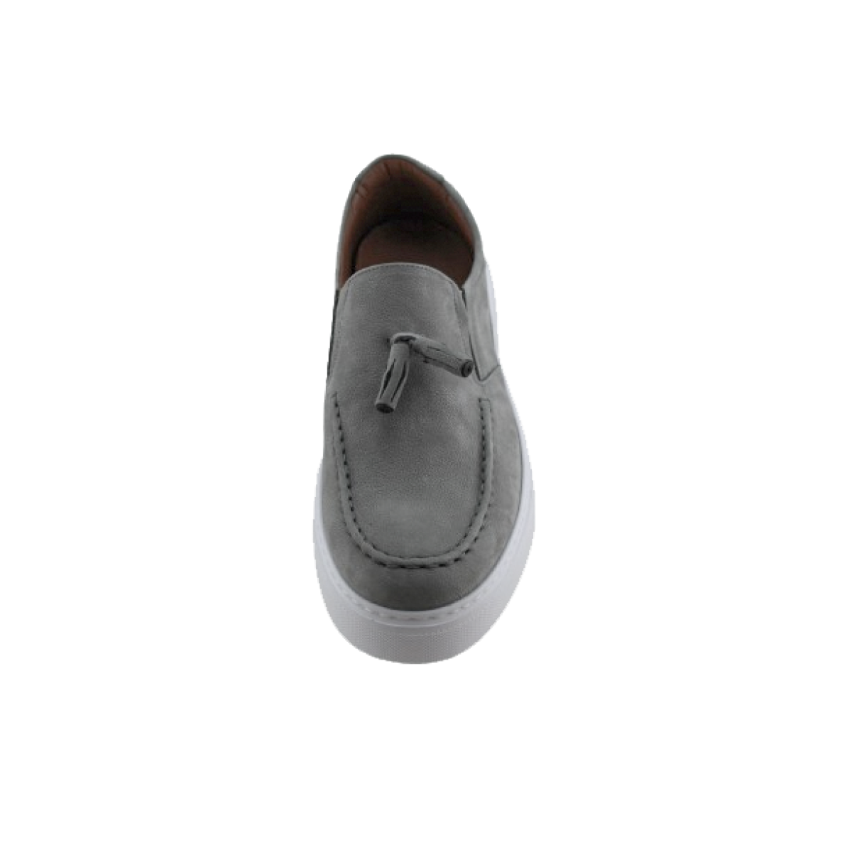 Antonio Shoes Ανδρικά Μοκασίνια Δέρμα 402/4001 Γκρι Suede