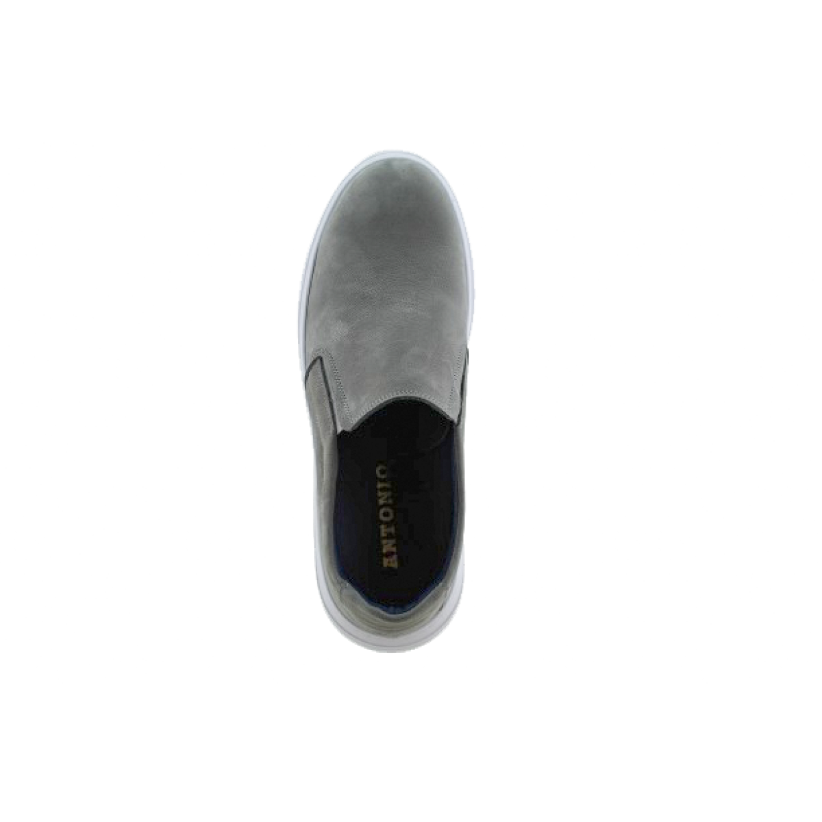 Antonio Shoes Ανδρικά Μοκασίνια Δέρμα 850/4001 Γκρι Suede