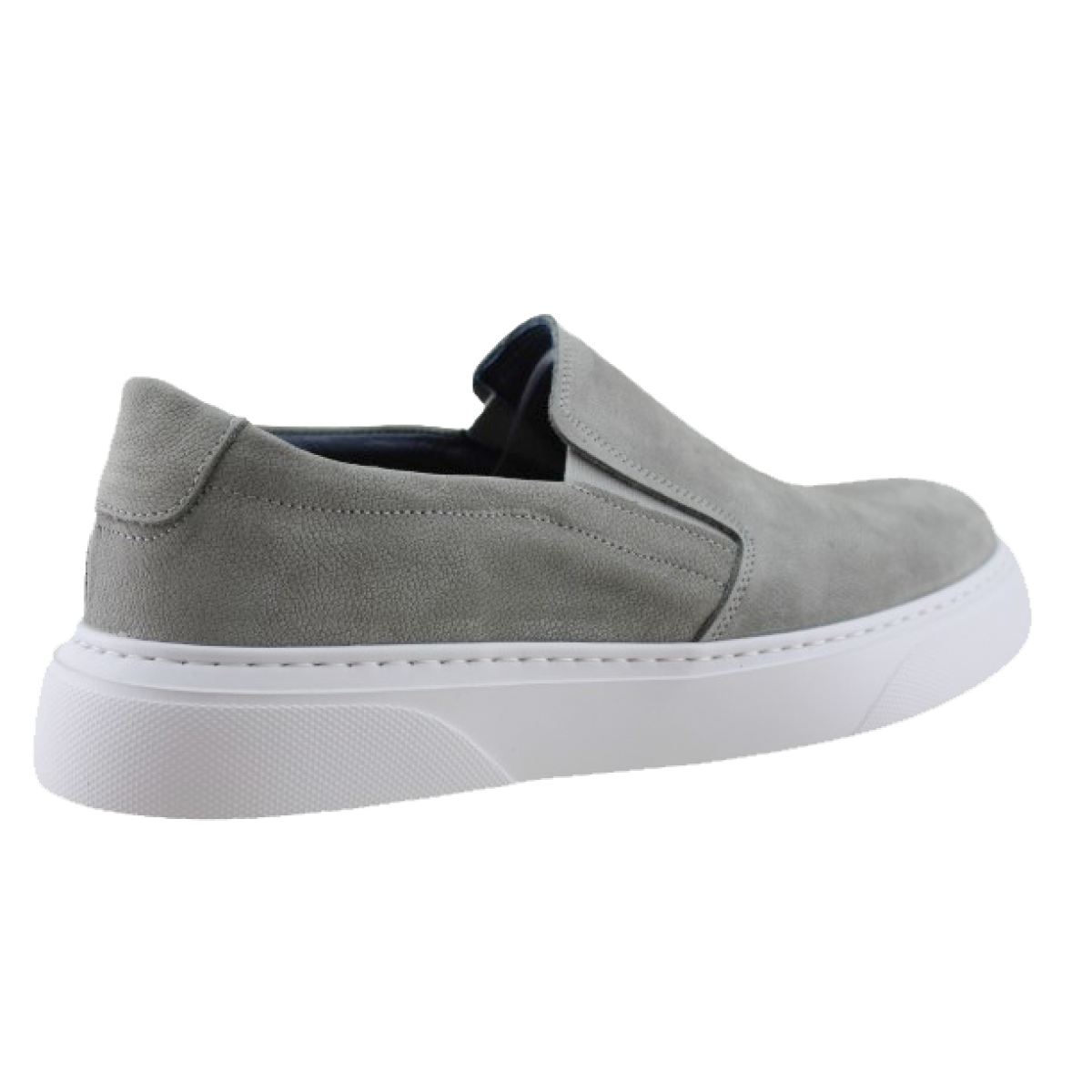 Antonio Shoes Ανδρικά Μοκασίνια Δέρμα 850/4001 Γκρι Suede