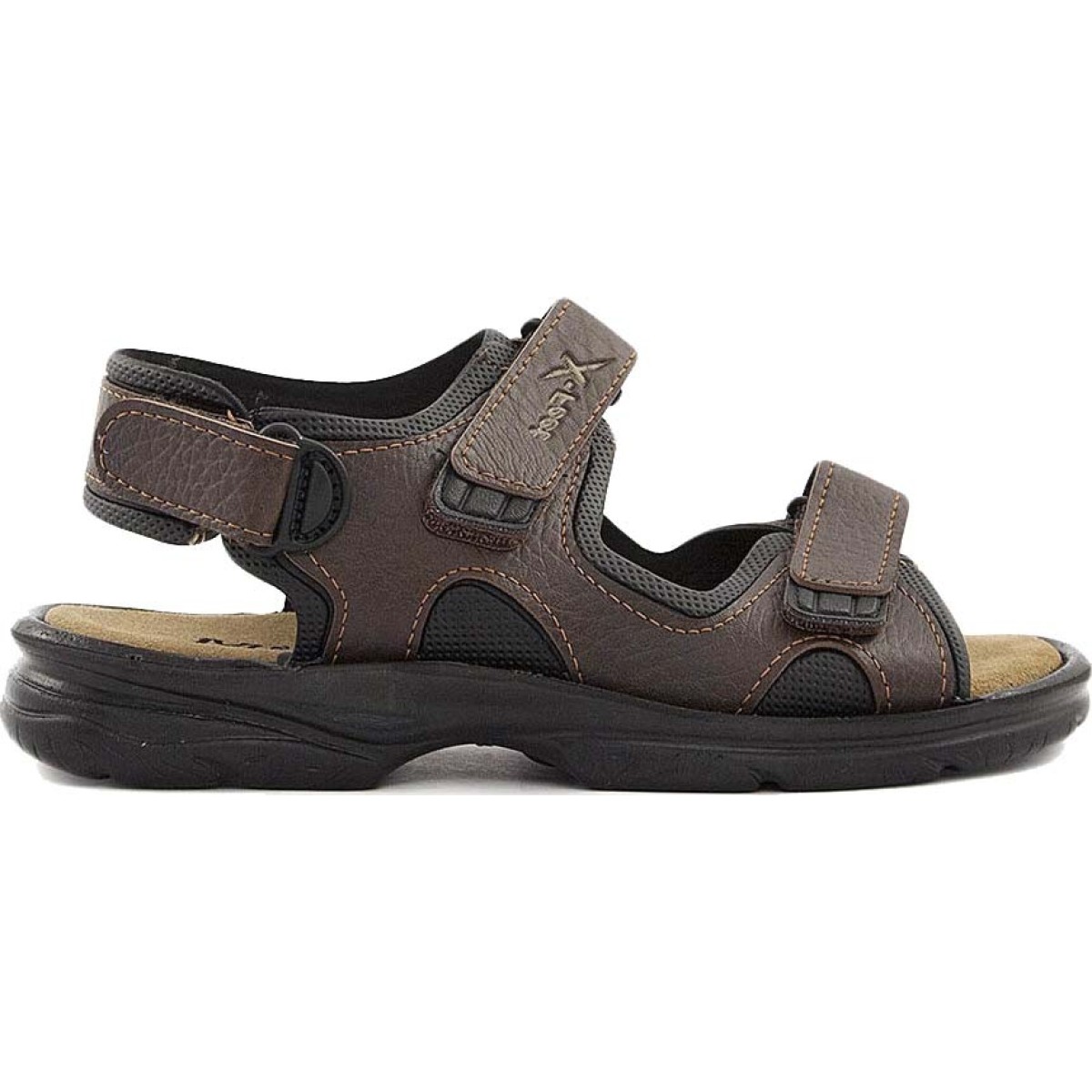 X-Feet Ανδρικά Πέδιλα A30 Καφέ