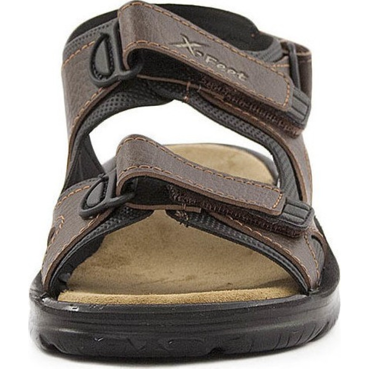 X-Feet Ανδρικά Πέδιλα A30 Καφέ