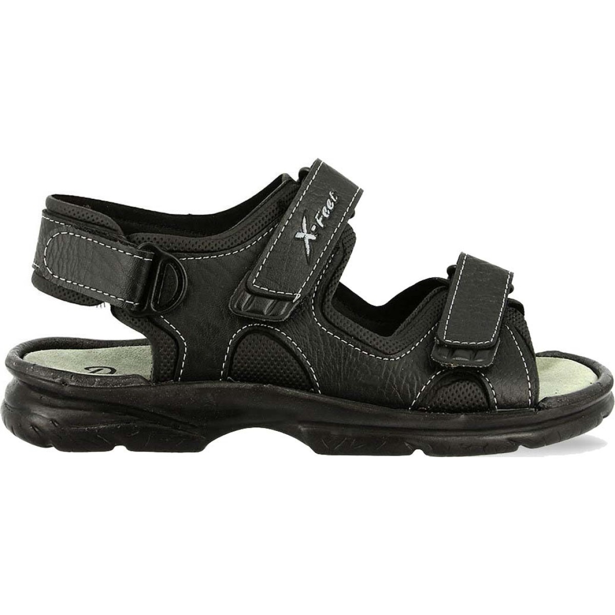 X-Feet Ανδρικά Πέδιλα A30 Μαύρο