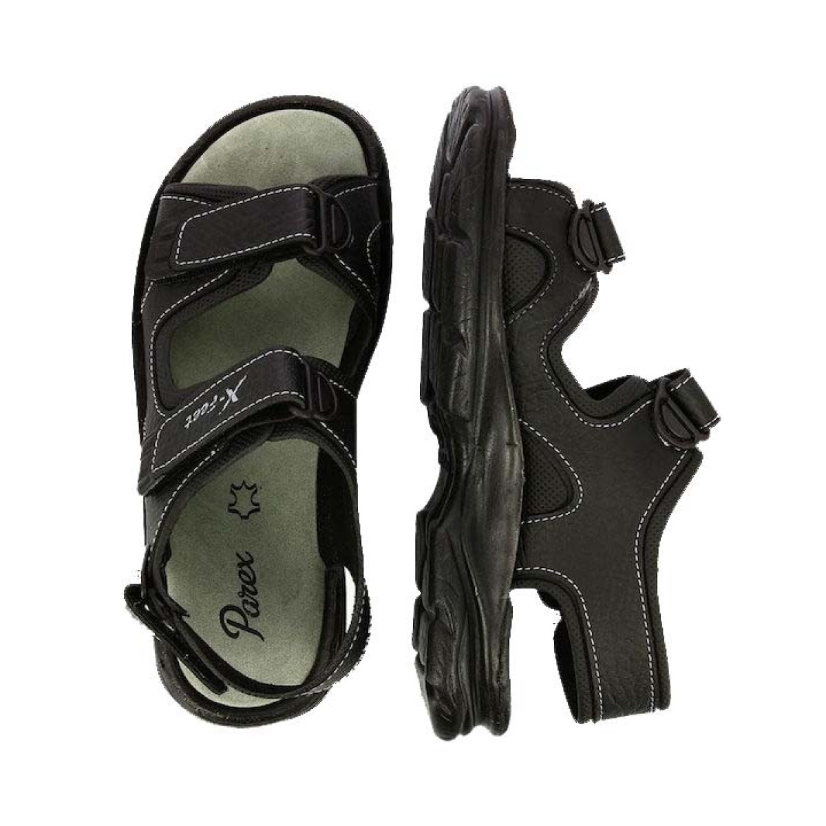 X-Feet Ανδρικά Πέδιλα A30 Μαύρο