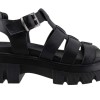 CATWALK Γυναικεία Πέδιλα Δέρμα 405 Μαύρο