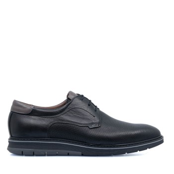Damiani Ανδρικά Casual Δέρμα 3603 Μαύρο